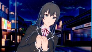 【3D】热情女学生雪野中浪漫性爱