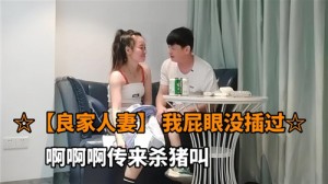 良家人妻我屁眼没插过